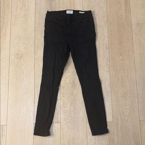 FRAME Le High Skinny Black Jeans Women’s Size 28